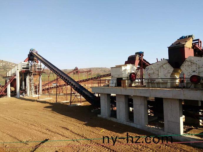 石灰石碎石生産線(xian)